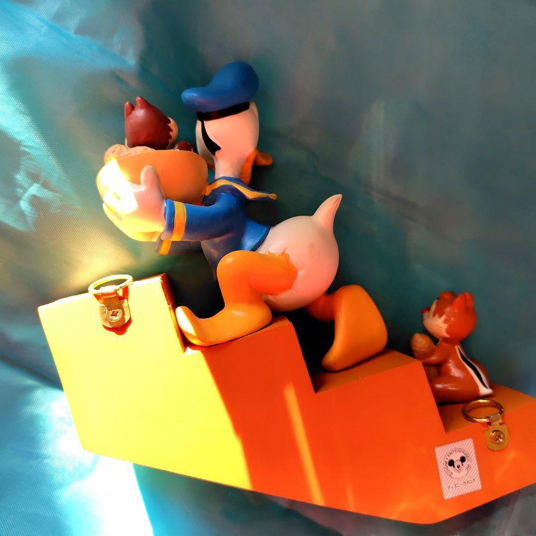 再値下★ドナルド チップとデール キーフック フィギュア ディズニー