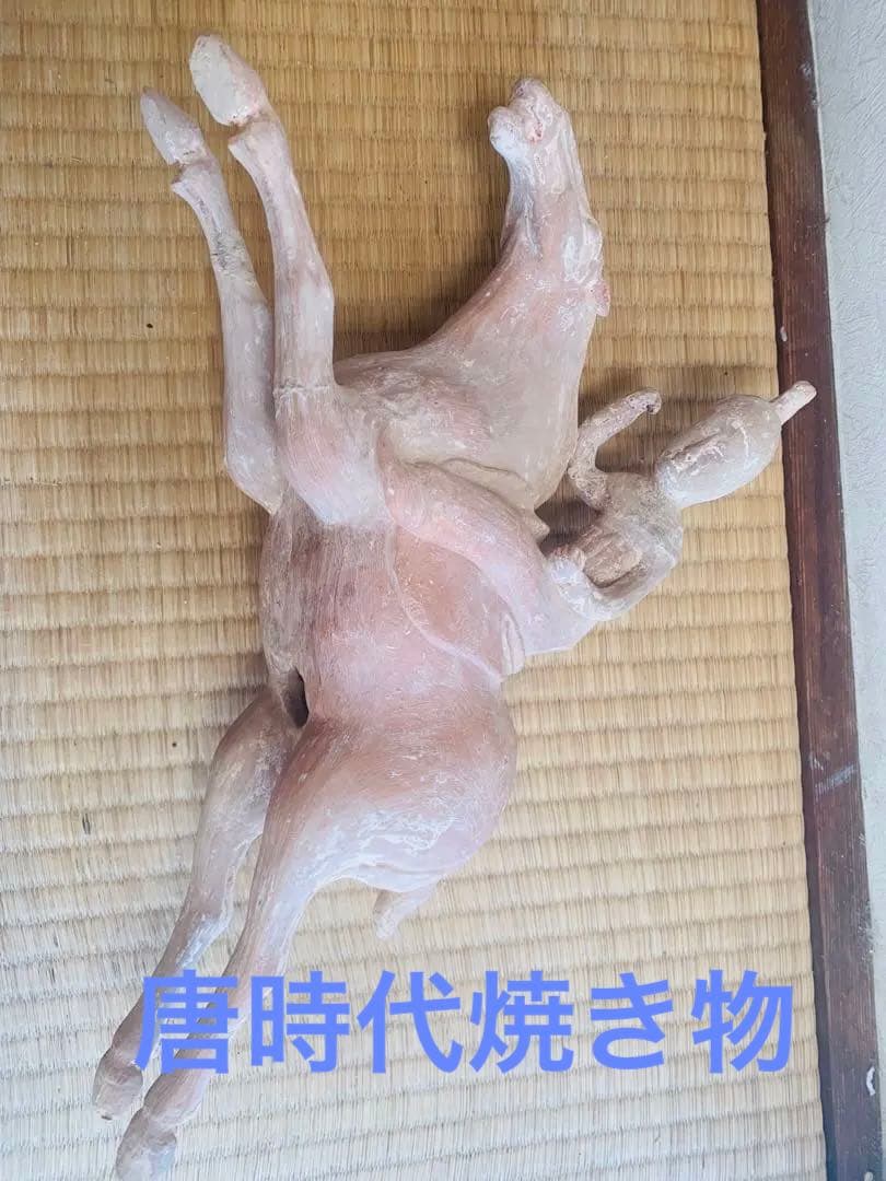 中国唐時代の騎馬人物土器