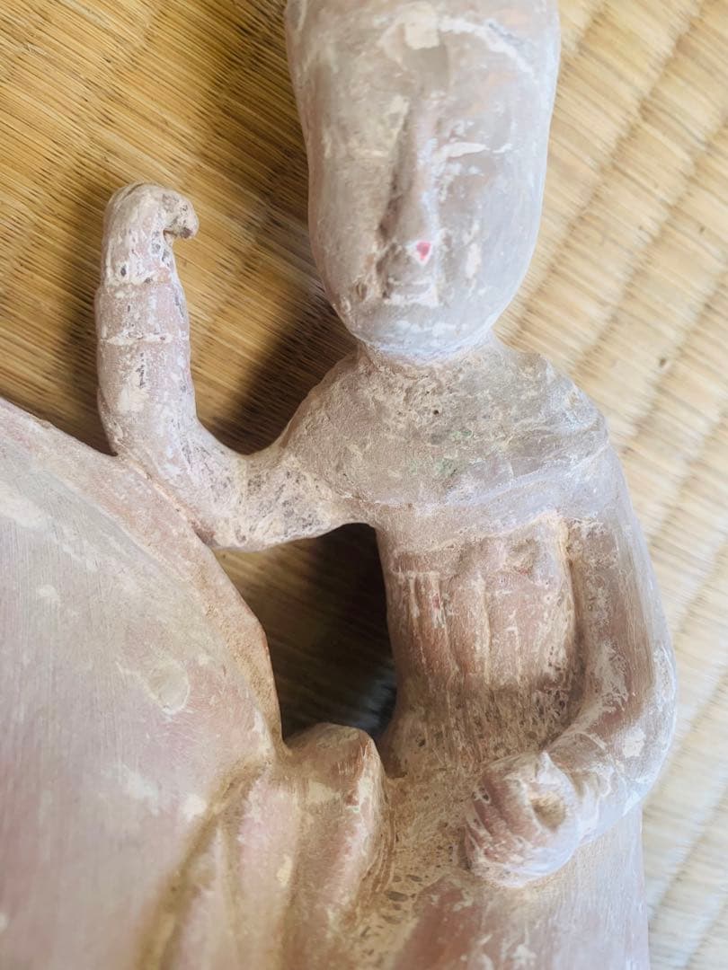 中国唐時代の騎馬人物土器