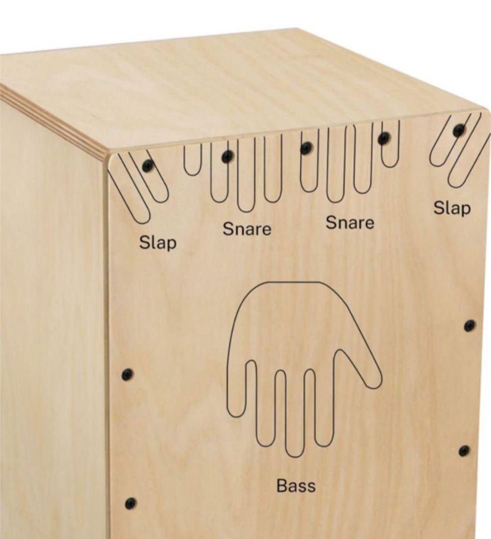 新品未使用 カホン ケース付 ストリング フルサイズ スト donner ドラム