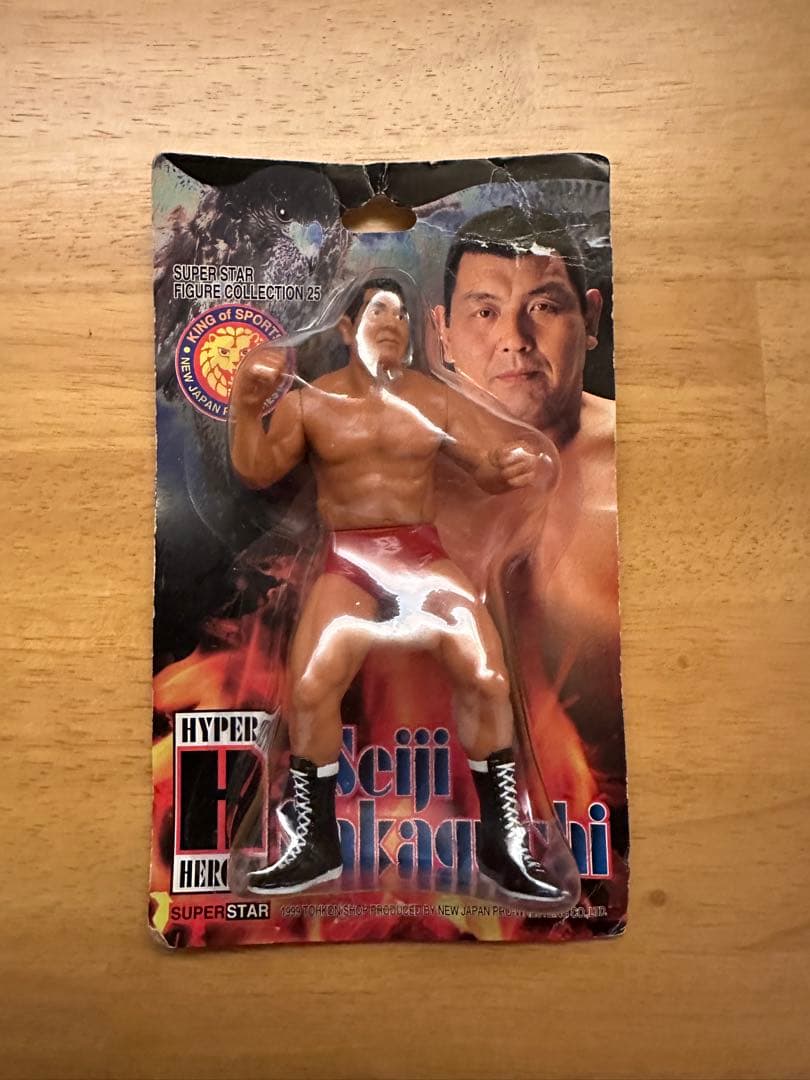 新日本プロレス パワーウォーリアー 坂口征二　藤波辰爾　フィギュアセット