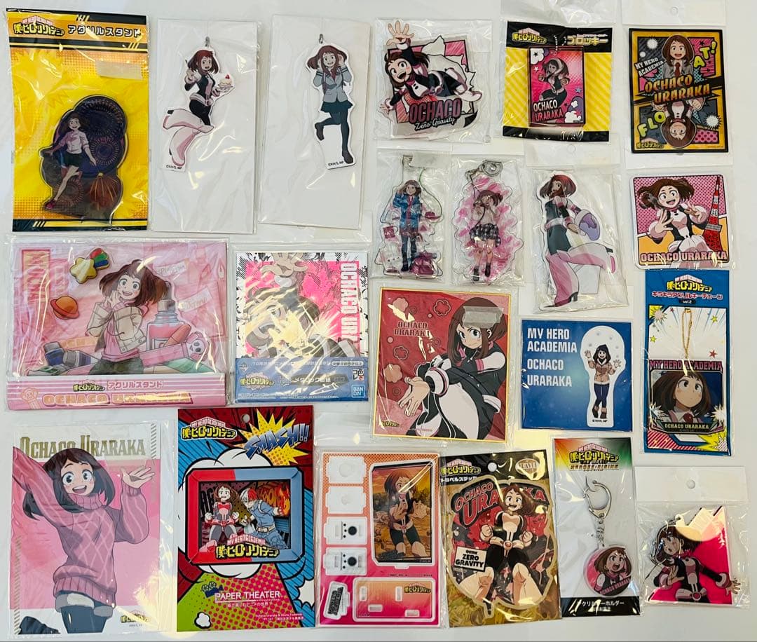 ヒロアカグッズ　大量まとめ　女性キャラメイン