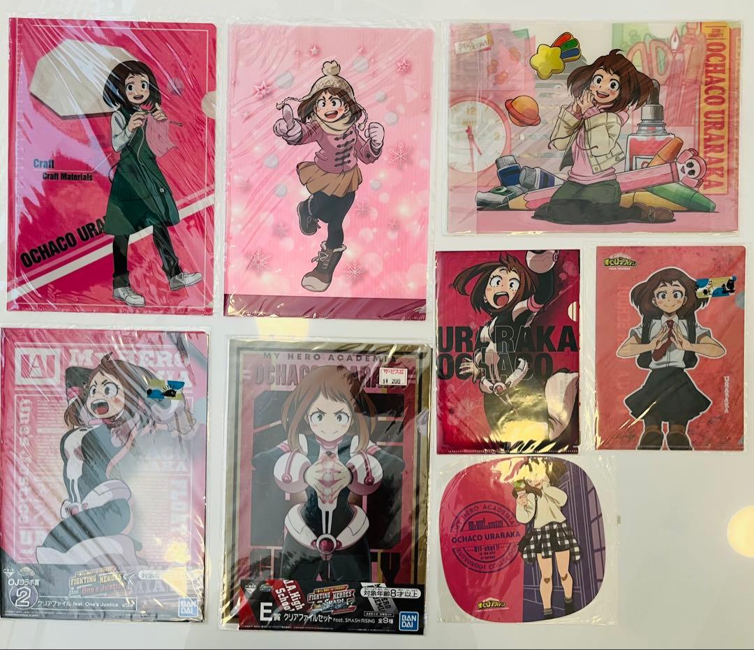 ヒロアカグッズ　大量まとめ　女性キャラメイン
