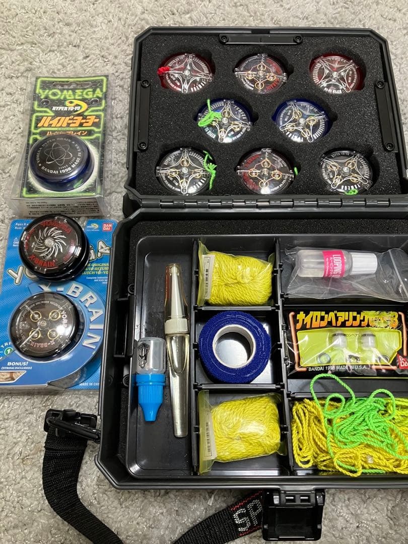 ハイパーヨーヨー12個 ケースストリングセット　まとめ　クロスドラゴン　レイダー