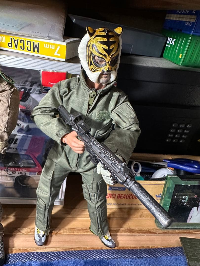 ミリタリータイガーフィギュア　カスタム