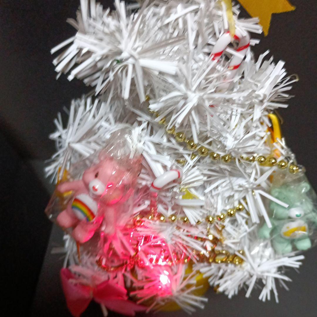 レトロ CareBears ケアベア クリスマスツリー マスコットフィギュア付き