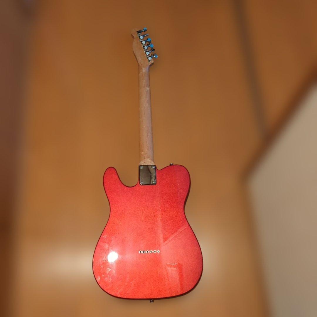 レッド テレキャスタータイプ エレキギター セット