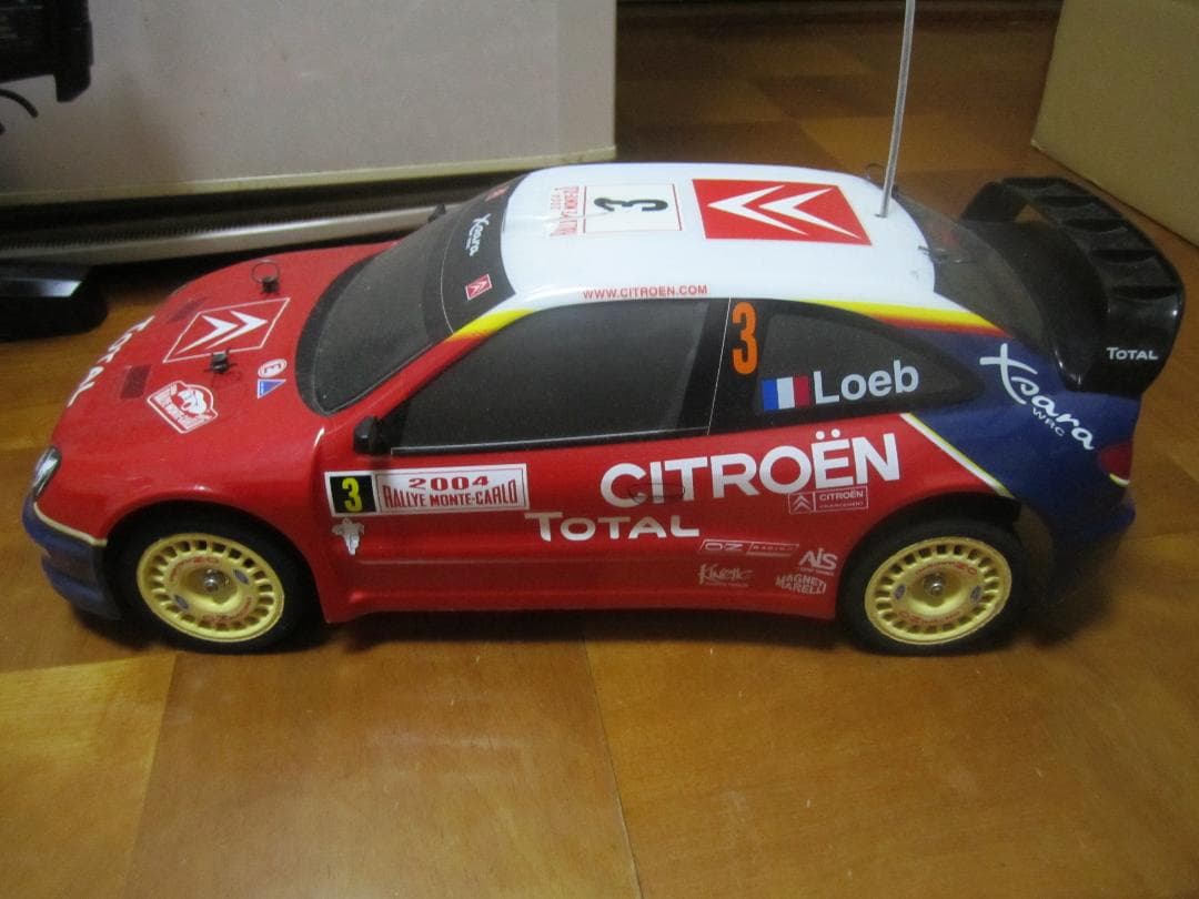 1/10 RC シトロエン クサラ WRC2004　TT01　セバスチャンローブ