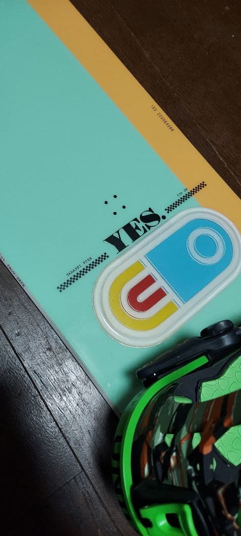 美品 YES 布施モデル × UNION スノーボード