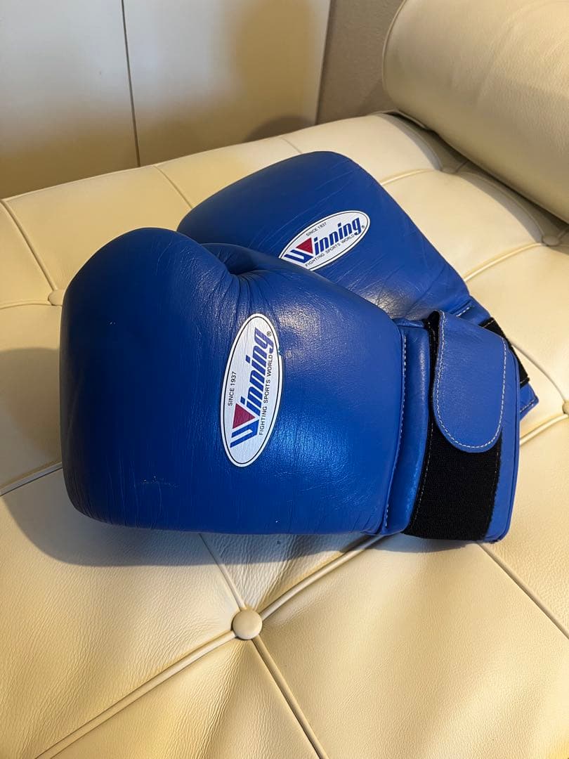 Winning 16oz グローブ 青