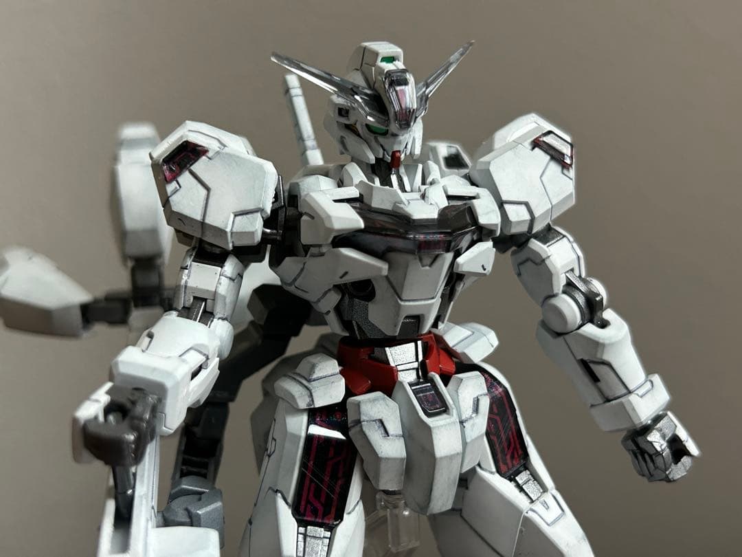 塗装済完成品 HG ガンダムキャリバーン & エアリアル改修型　姉妹ゲンカセット