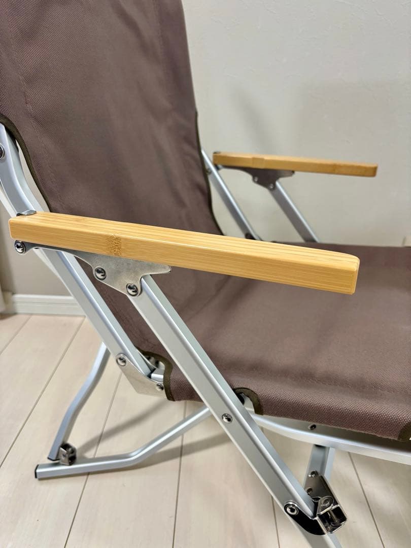  peak【Limted ITEM】ローチェア30 グレー 2脚セット①