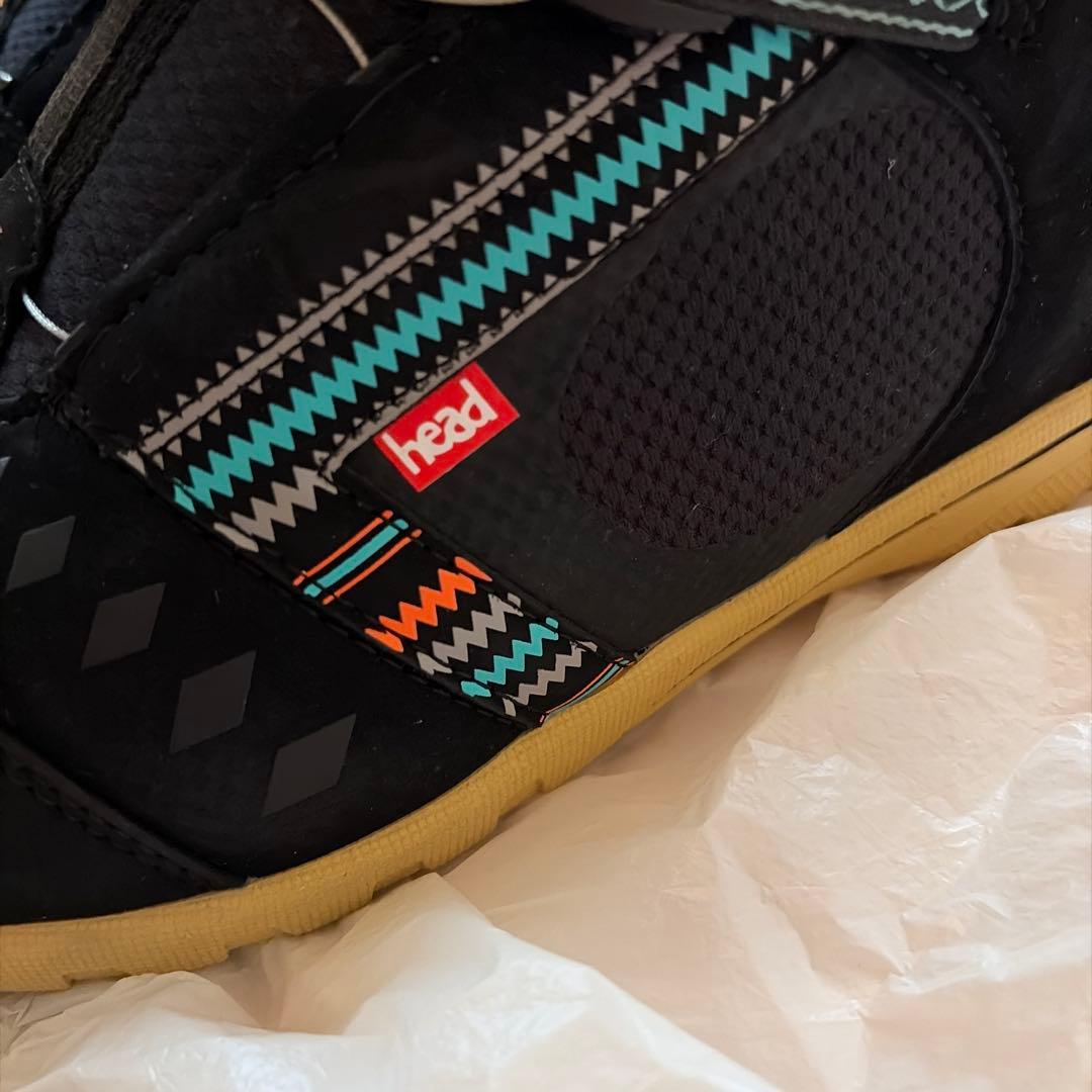 HEAD スノーボードブーツ BOAシステム ブラック 23.5cm