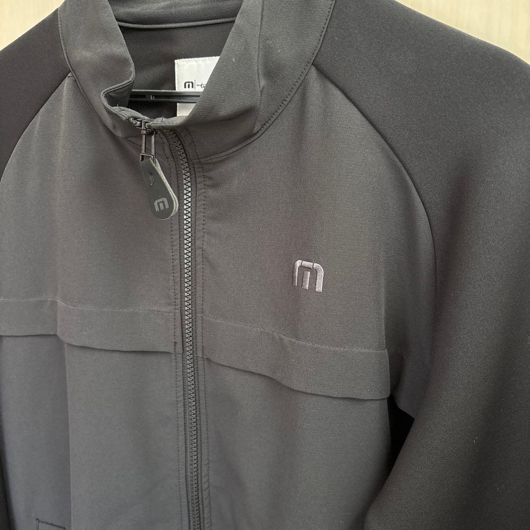 【美品】Travis Mathew m ブラックジャケット メンズウェア　ゴルフ