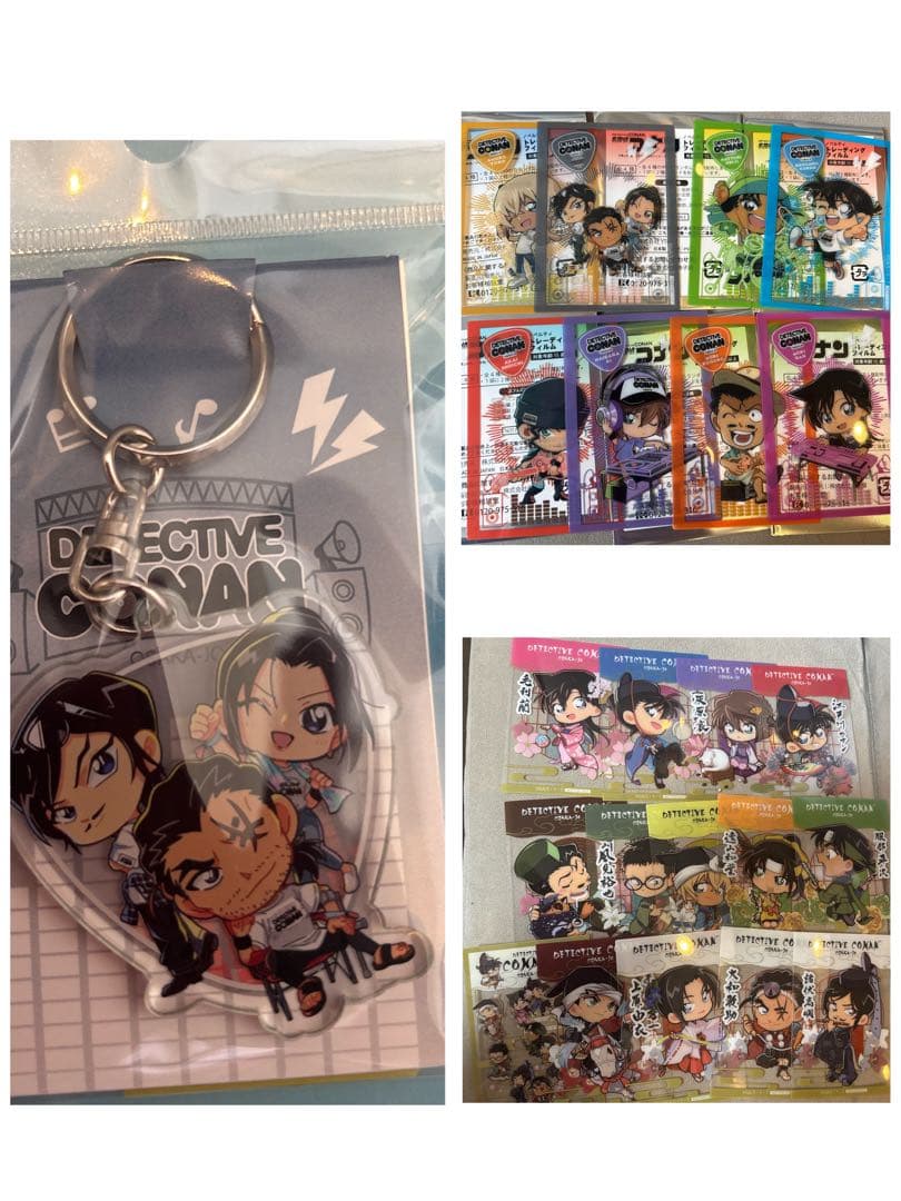 名探偵コナン　大阪城本陣　アクキー 特典クリアフィルム カード 戦国 夏フェス