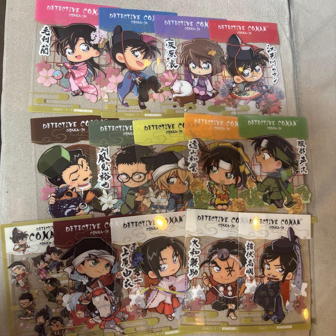 名探偵コナン　大阪城本陣　アクキー 特典クリアフィルム カード 戦国 夏フェス