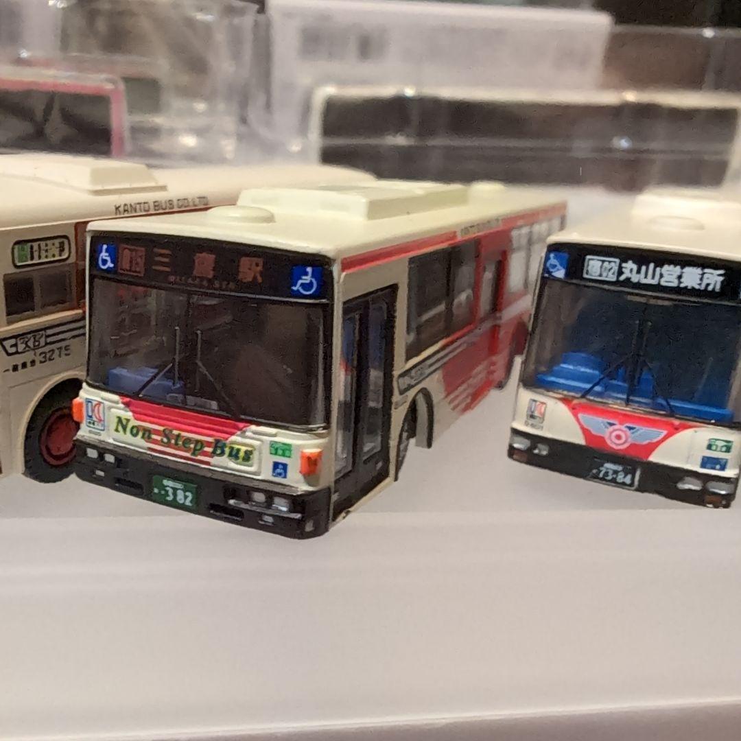 関東バスバスコレクションとトミカ関東バス計10台、新品5、開封済み5