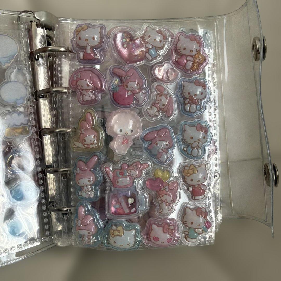 ボンボンドロップシールシール帳シール付きキーホルダー付き