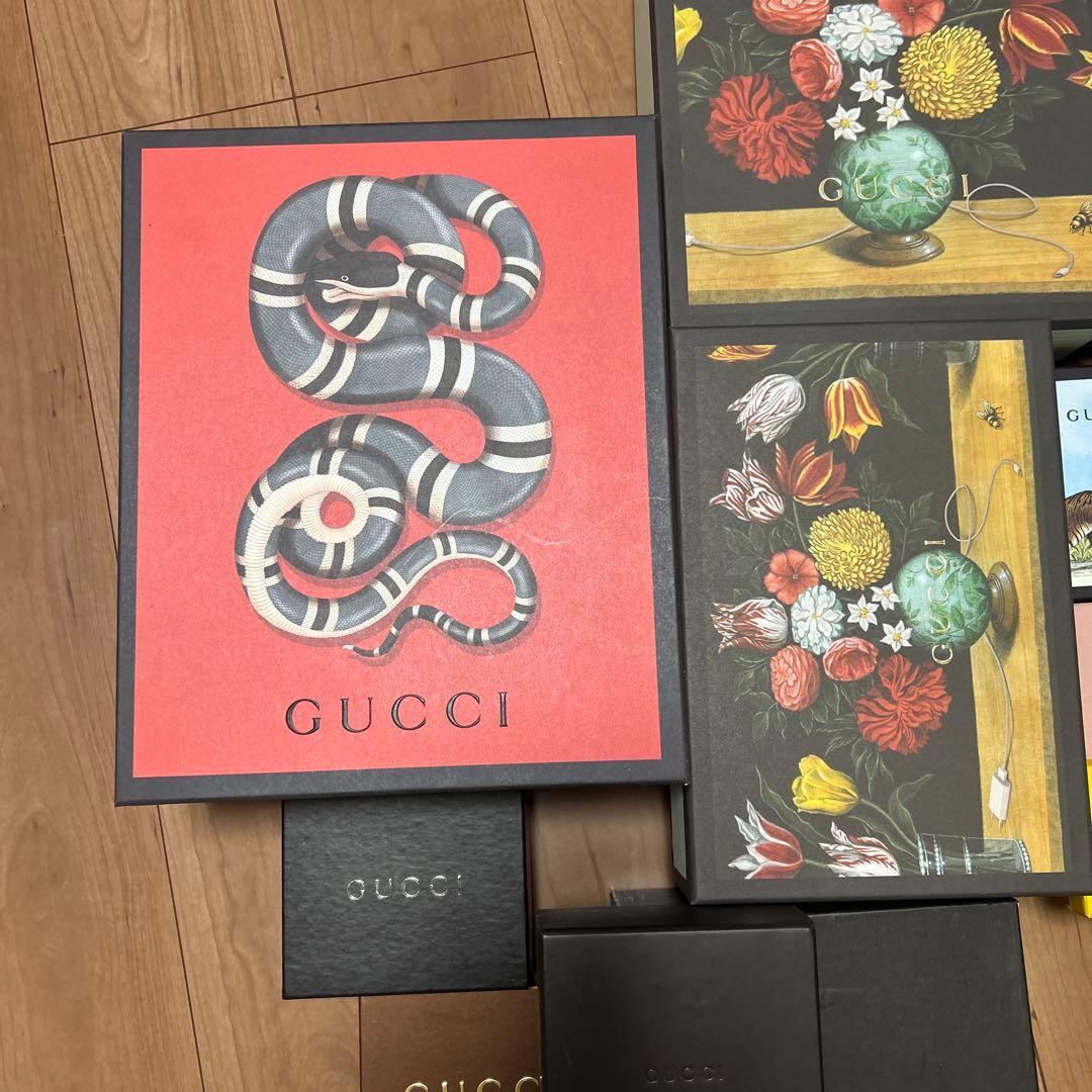 GUCCI ギフトボックスセット 複数デザイン　スネーク　グッチガーデン