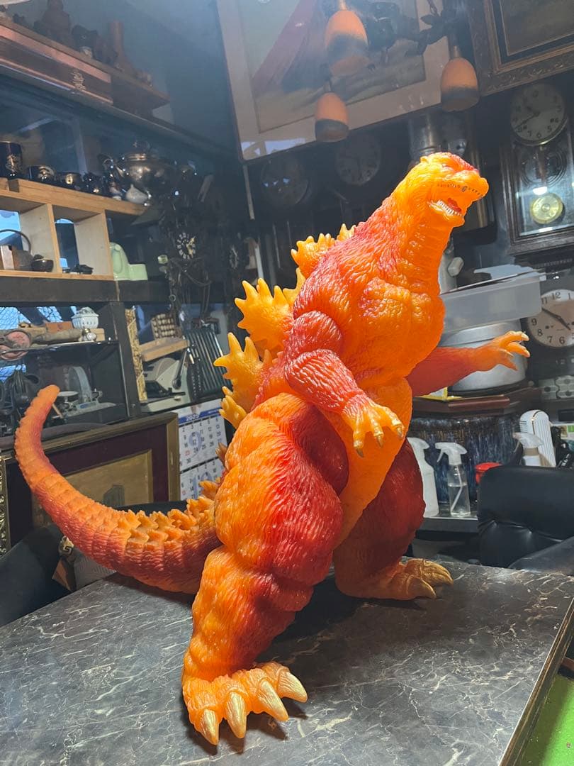 バーニングゴジラ　全長120cm 超特大、1994年発売　ゴジラ　バンダイ