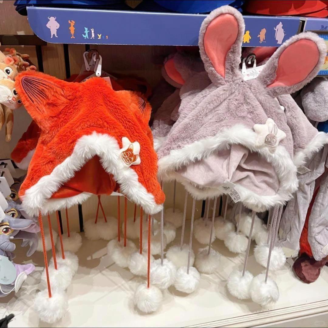 即日発送 ディズニー ズートピア ニック ジュディ ファンキャップ 帽子2点