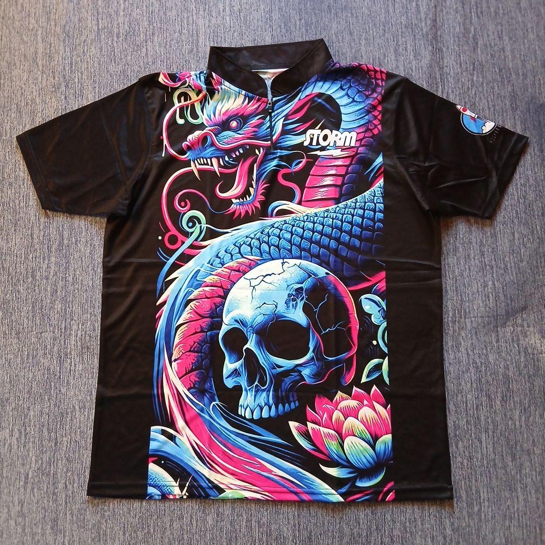 ✨新品✨STORM　ボウリングウェア　日本サイズXL　ブラック　大きめ