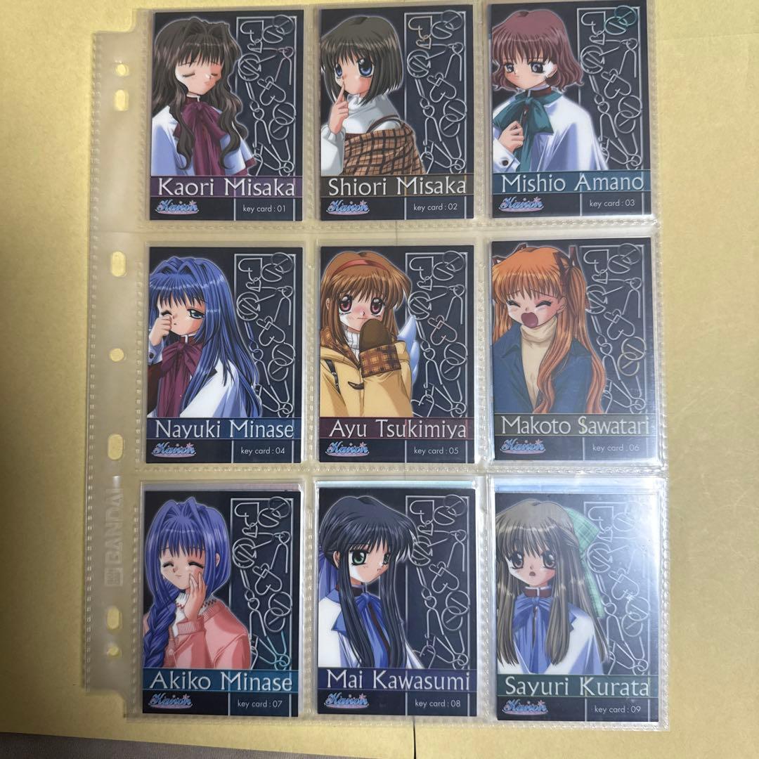 kanon トレーディング　カード　トレカ　key TI東京　1弾