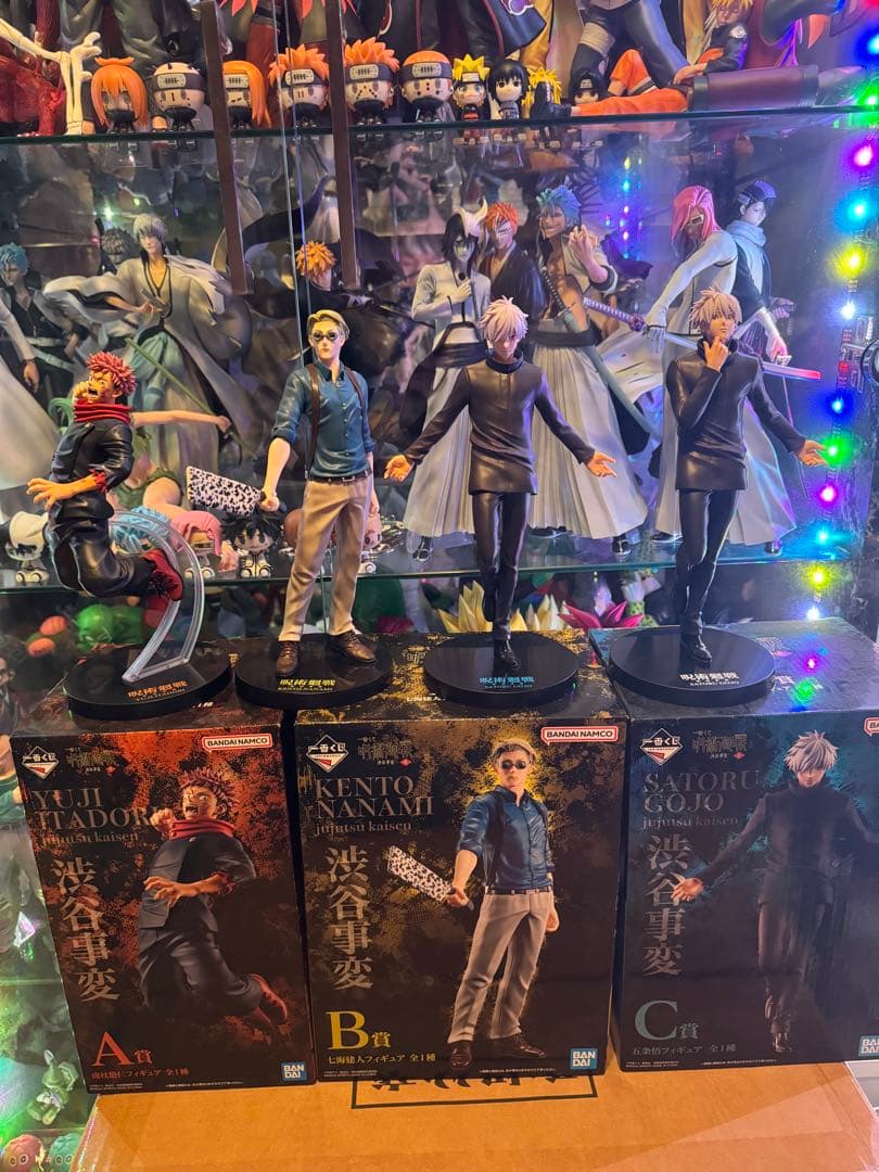 呪術廻戦　一番くじ　渋谷事変　A.B.C賞 ラストワン　フィギュア4点セット