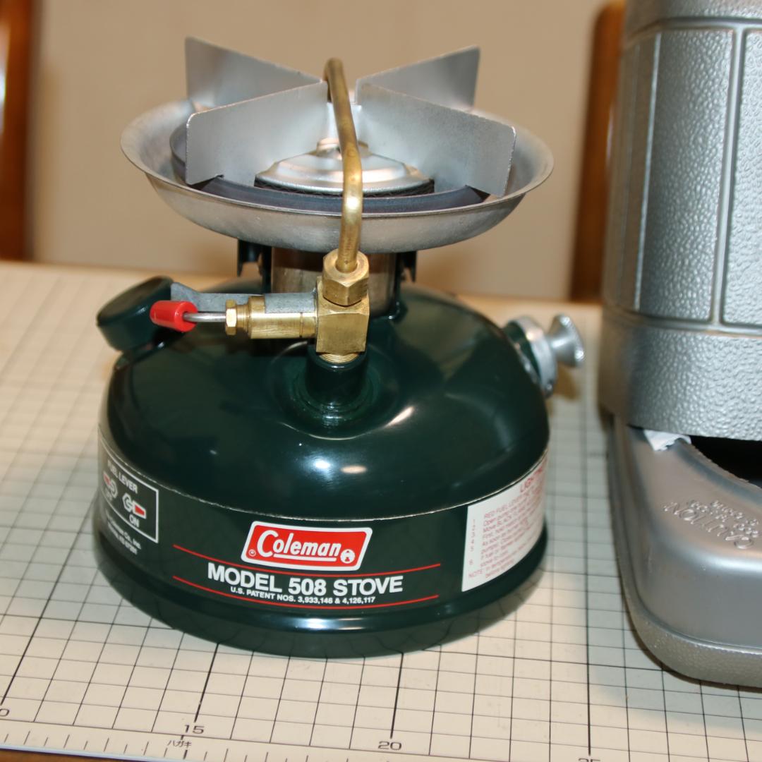 美品 希少 コールマン ５０８　２レバー　No.167