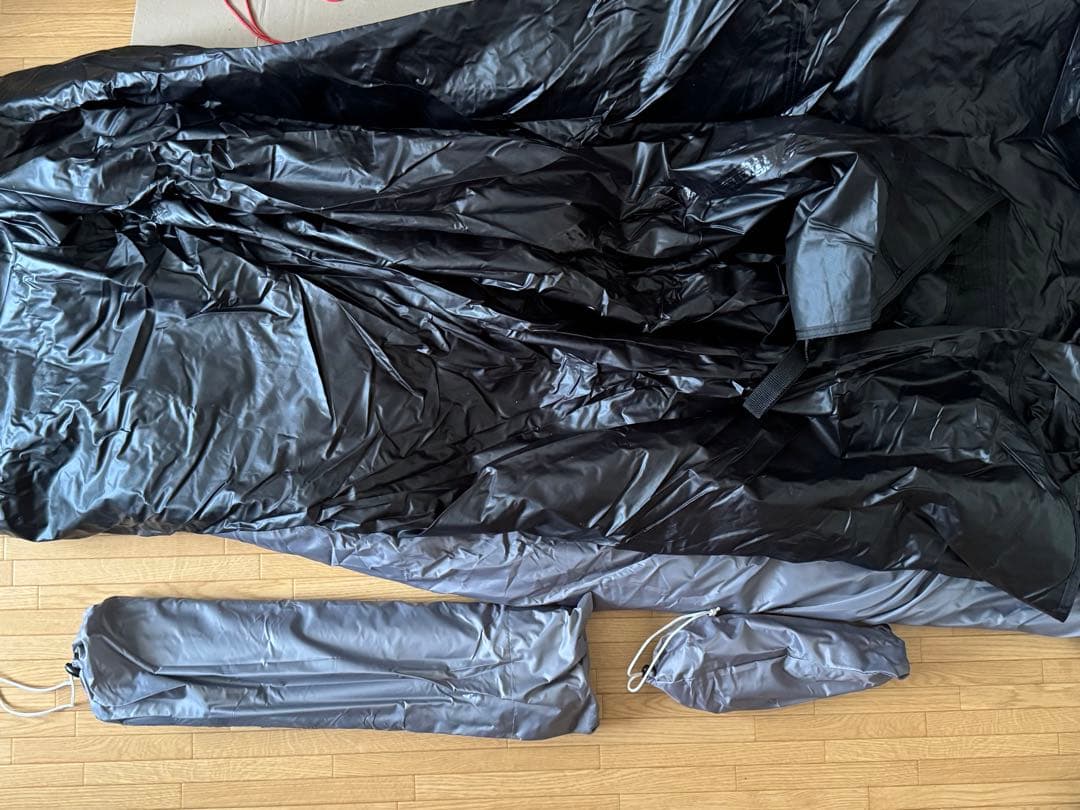 【グランドシート付き】DOOD ワンポールテント L ブラック