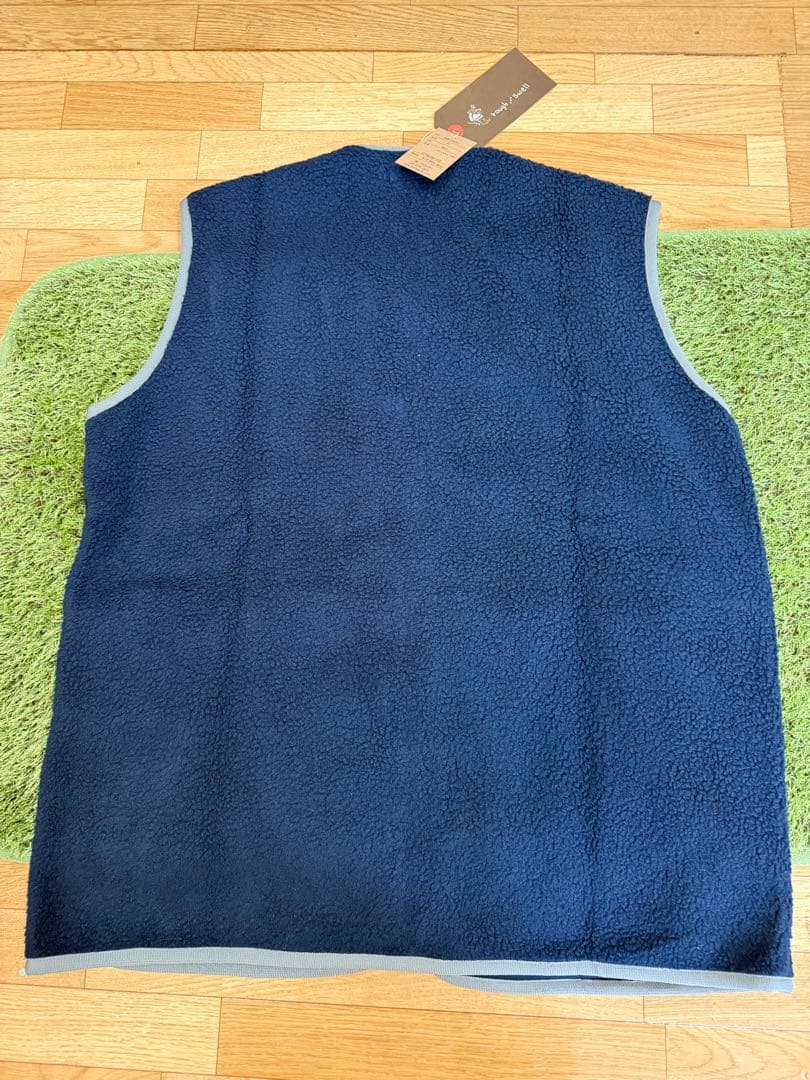 新品正規品【ROUGH&SWELL/M】PITTSBURGHVESTボアフリース