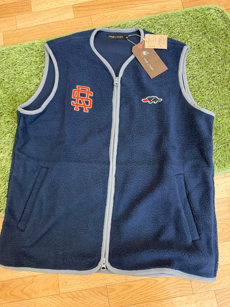新品正規品【ROUGH&SWELL/M】PITTSBURGHVESTボアフリース