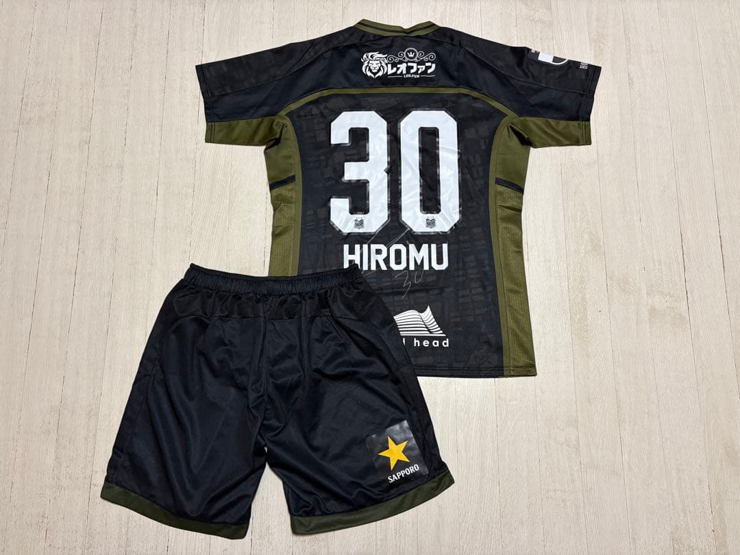 2024 北海道コンサドーレ札幌 田中宏武 選手支給 直筆サイン ユニフォーム