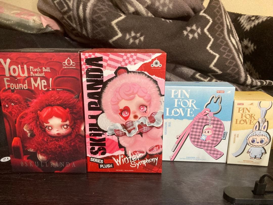 You Found Me SKULLPANDA PIN FOR LOVE セット
