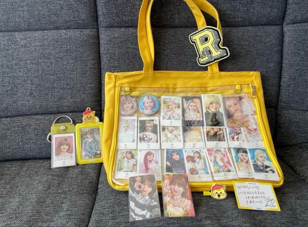 NiziU リク 缶バッジ トレカ バラ売り可 購入前コメント必須