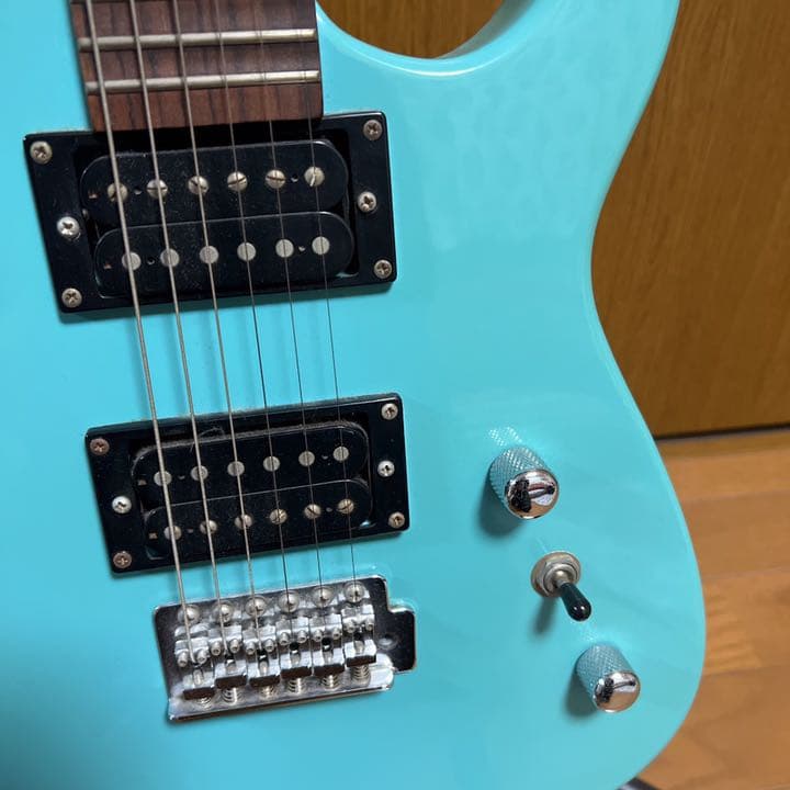 ラスト出品価格スキャロップメタルＢＣRichストラトギター ミントグリーン！！