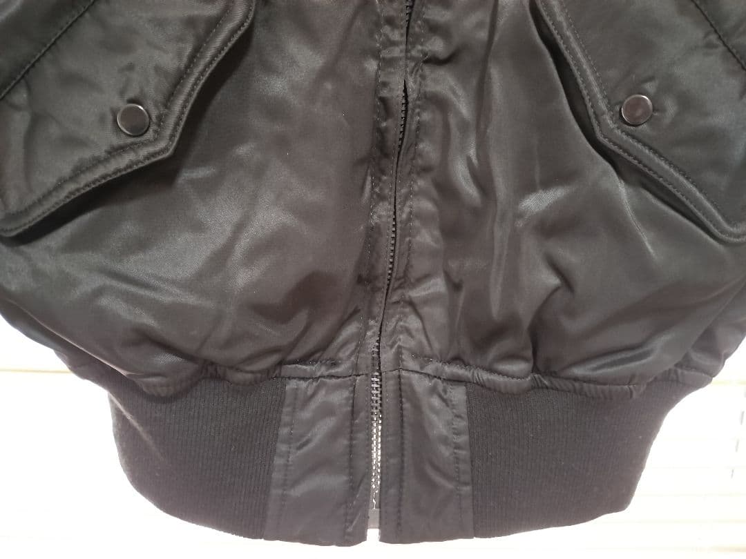 希少 矢沢永吉 刺繍 MA-1 フライトジャケット Houstonボディ