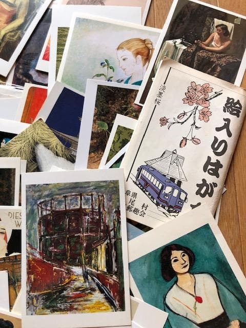 日本画・美人画 ポストカード セット 竹久夢二 レトロアート他 d690y75