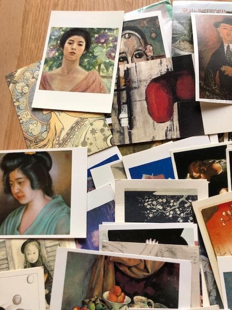 日本画・美人画 ポストカード セット 竹久夢二 レトロアート他 d690y75