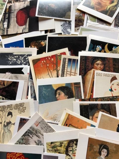 日本画・美人画 ポストカード セット 竹久夢二 レトロアート他 d690y75
