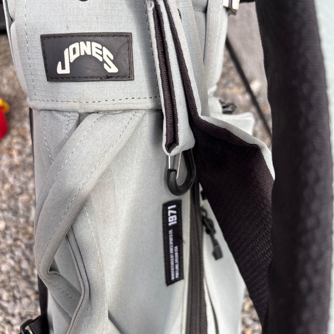 jones trouper スタンドバッグ セージグリーン