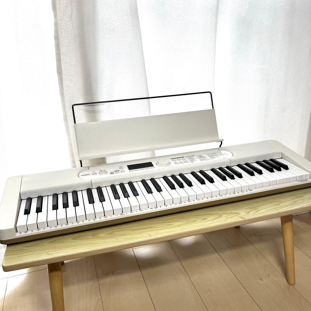 CASIO カシオ キーボード LK-526 光ナビ ACアダプター付き