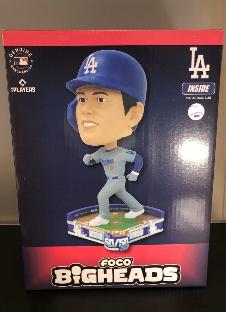 【大谷翔平】50／50記念！ビッグヘッドボブルヘッド！5050個限定！ドジャース