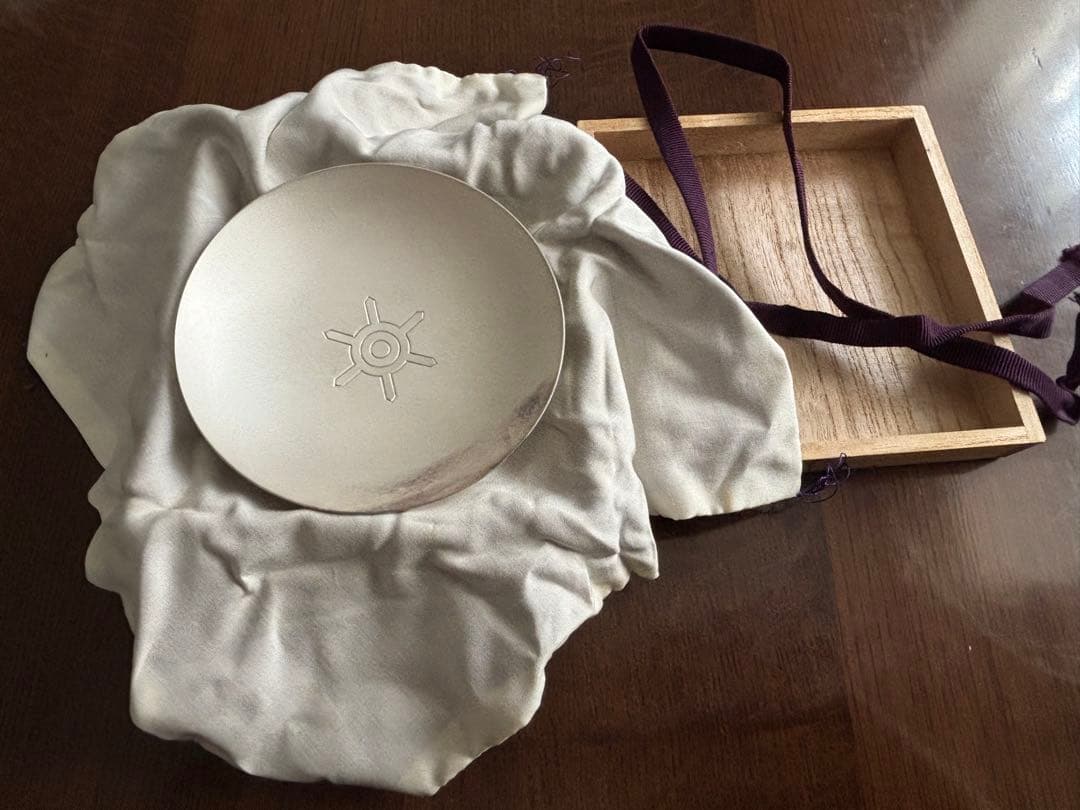 【未使用】 純銀盃　記念品刻印有　95 g