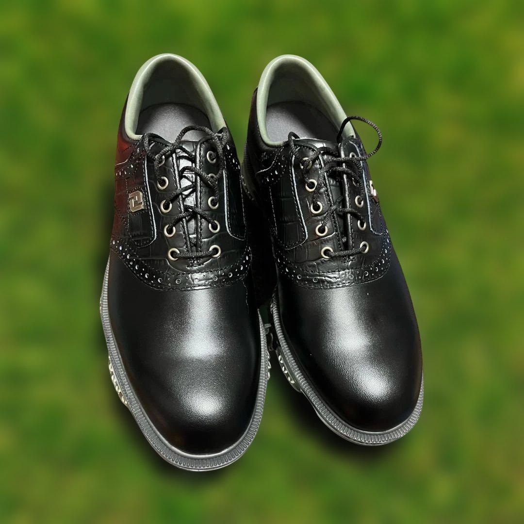 【廃盤】FootJoy DRYJOYS TOUR クロコ本革 26.0cm 新品
