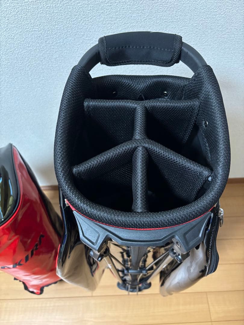 AKIRA アキラ 9.0型 アスリート プロモデル 超美品 キャディバック