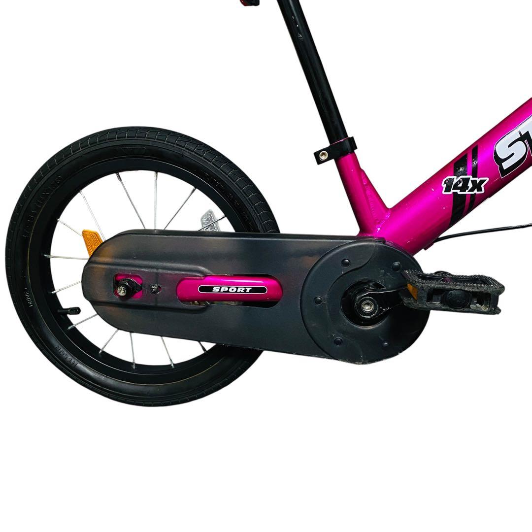 ストライダー STRIDER 14X フューシャピンク ペダル付