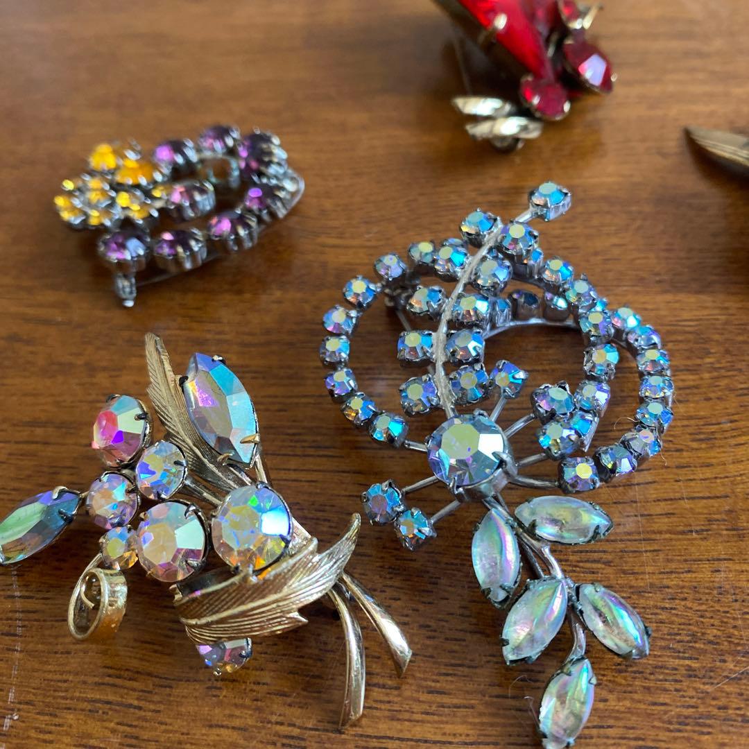 ♡昭和レトロ　ブローチ　アンティーク　5個セット