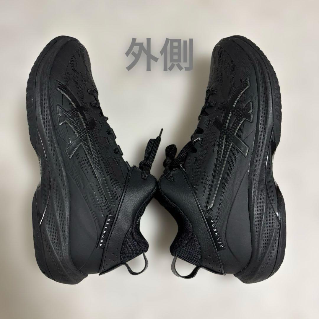 アシックス GELHOOP V17 ゲルフープ 27.0 黒 ユニセックス