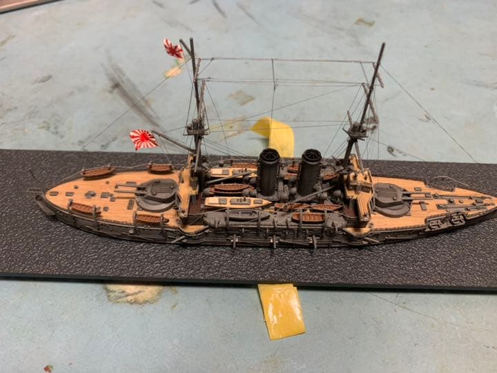 1/700 戦艦三笠 完成品